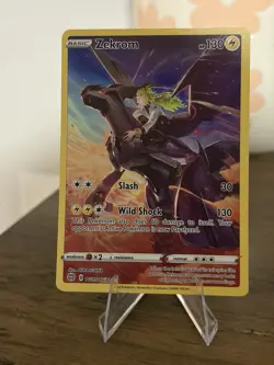 Pokemon TCG Zekrom Holo Ultra Rare Card TG05/TG30 Brilliant Stars - Image 1
