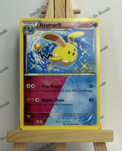 Pokemon TCG * Azumarill * 77/114 *Steam Siege * Uncommon * 2016 - Image 1