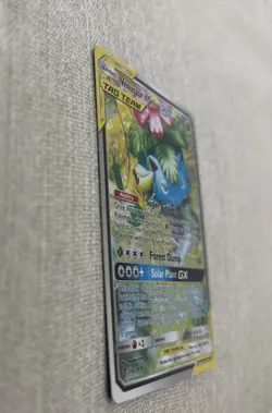Pokemon Venusaur & Snivy GX 249/236 Secret Rare Full Art Cosmic Eclipse Holo - Image 4