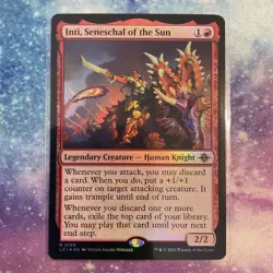 Inti, Seneschal of the Sun (FOIL) x1 - MTG The Lost Caverns of Ixalan LCI #156 - Image 1