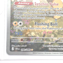 Pokemon Ampharos 090/086 Illustration Rare Chaos Rising Saino Misaki 2026 - Image 5