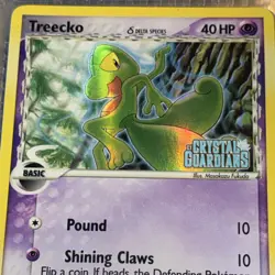 The Pokemon Company Treecko 68/100 Crystal Guardians Delta Species Reverse Holo - Image 3