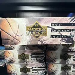1993-94 Upper Deck Special Edition SE NBA Behind The Glass Sealed Hobby Box - Image 4