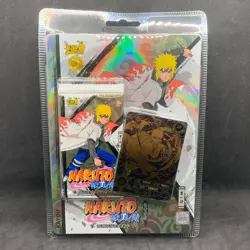 Naruto Kayou CCG - Minato Namikaze Blister Pack (4 Packs + Promo) - NEW - Image 1