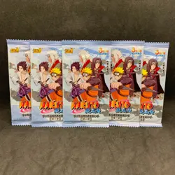 Naruto Kayou CCG - x5 Tier 2.5 Booster Pack Bundle (T2.5) - New/Sealed - Image 1