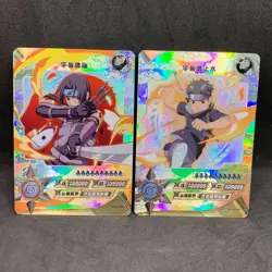 Naruto Kayou CCG - Itachi SP-069 & Shisui SP-049 Secret Rare Lot - NM - Image 1