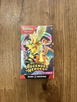 Pokemon: TCG | Mega Evolution Ascended Heroes Booster Bundle (6 Packs) | SEALED - Image 1