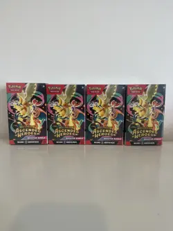 Pokemon TCG: Mega Evolution Ascended Heroes Booster Bundle (6 Packs) x4 | Sealed - Image 1