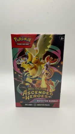 Pokemon Mega Evolution Ascended Heroes Booster Bundle - Sealed 6 Packs - Image 1