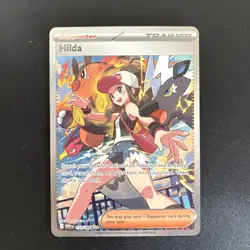 Pokemon Cards Hilda 171/086 White Flare Holo Special Illustration Rare NM - Image 1