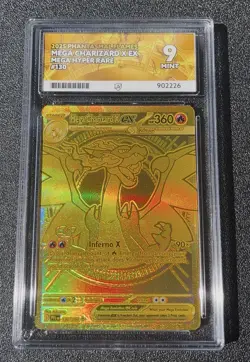 Mega Charizard X EX - 130/094 - Hyper Rare - Phantasmal Flames - Pokemon - NM/M - Image 1