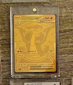 Mega Charizard X EX - 130/094 - Hyper Rare - Phantasmal Flames - Pokemon - NM/M - Image 3