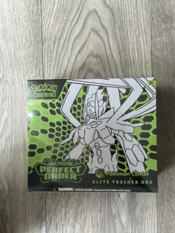 Pokemon TCG Mega Evolution Perfect Order Pokemon Center Elite Trainer Box ETB - Image 1