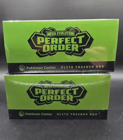 Pokemon TCG Perfect Order Pokemon Center Elite Trainer Box ETB New+Sealed x2 - Image 5