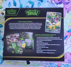 POKEMON CENTER Mega Evolution Perfect Order Elite Trainer Box ETB - Image 3