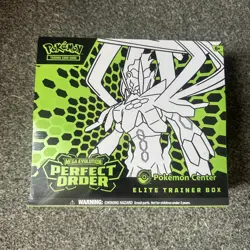 Pokemon TCG: Mega Evolution - Perfect Order Pokemon Center Elite Trainer Box NEW - Image 1
