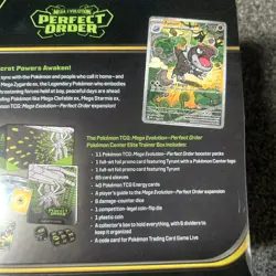 Pokemon TCG: Mega Evolution - Perfect Order Pokemon Center Elite Trainer Box NEW - Image 4
