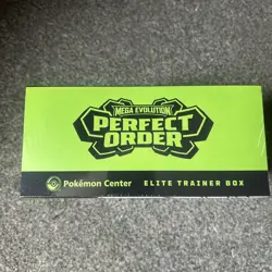 Pokemon TCG: Mega Evolution - Perfect Order Pokemon Center Elite Trainer Box NEW - Image 5