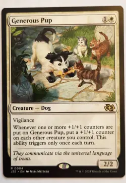 Generous Pup Foundations Jumpstart Rare Regular NM+ - Image 1
