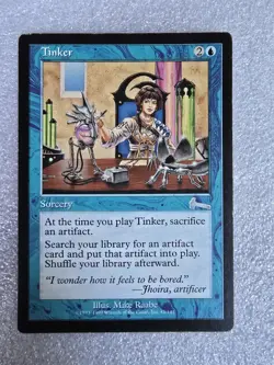 MTG Tinker Urza's Legacy #45 Uncommon Magic The Gathering - Image 1