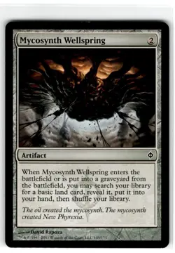 MTG Magic The Gathering Mycosynth Wellspring Common MP - Image 1