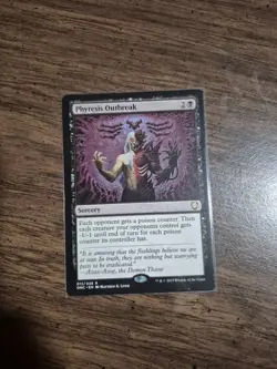 [1x] Phyresis Outbreak Near Mint, English Phyrexia: All Will Be One Commander - Image 1