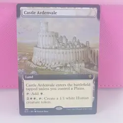 MTG LP Castle Ardenvale Land Throne of Eldraine Extended Art Regular - Image 1