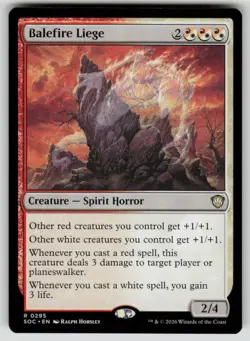 Balefire Liege Rare Commander: Secrets of Strixhaven 295 MTG Near Mint 2026 - Image 1
