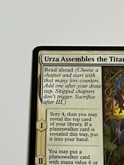 Urza Assembles the Titans 37 MTG Dominaria United 2022 MT 9.0 + Non Foil Rare - Image 5