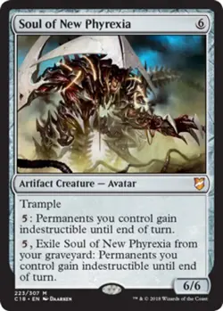 x1 Soul of New Phyrexia M MTG Commander 2018 M/NM, English - Image 1