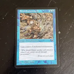 MTG: Tempest: Steal Enchantment: Lightly Played Condition - Image 1
