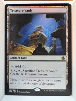 Treasure Vault Foil R Adventures in the Forgotten Realms 261 NM - Image 1
