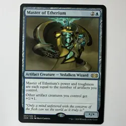 MTG Magic the Gathering Master of Etherium (57/503) Double Masters NM - Image 1