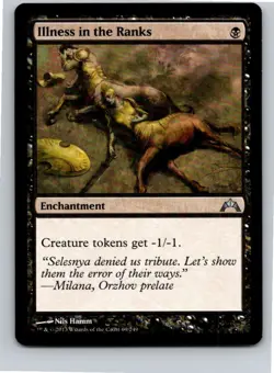 Magic the Gathering Illness in the Ranks Gatecrash MTG Free Shipping! - Image 1