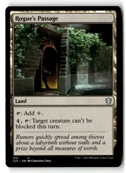 Rogue's Passage 312 Uncommon Commander 2021 Magic: The Gathering - Image 1