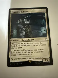 Puresteel Paladin - 170 - NM - Universes Beyond: Fallout ss - Image 1