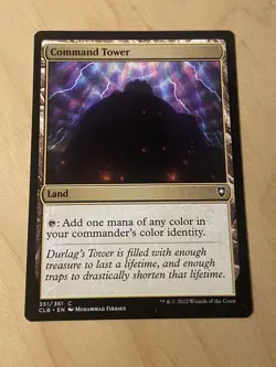 Command Tower Commander Legends: Battle for Baldur's Gate MTG NM English - Image 1