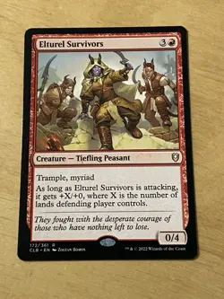 Elturel Survivors 172 - Regular - NM - CLB: Battle for Baldur's Gate MTG - Image 1