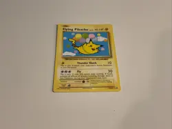 Pokemon TCG XY Evolutions FLYING PIKACHU 110/108 Secret Rare Good Condition - Image 4