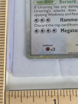 Pokemon TCG Ursaring Prime Unleashed 89/95 Holo Rare Prime - Image 2