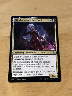 Minthara, Merciless Soul Commander Legends: Battle for Baldur's Gate NM MTG - Image 1