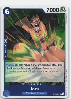 Jozu OP08-047 Rare Two Legends One Piece Foil Near Mint - Image 1