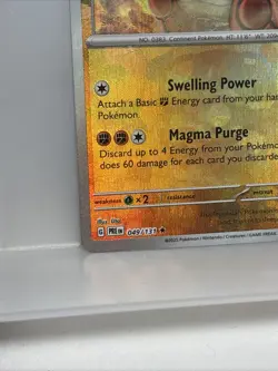 Pokemon Groudon TCG Master Ball Pattern Holo Card 049/131 Prismatic Evolutions - Image 4