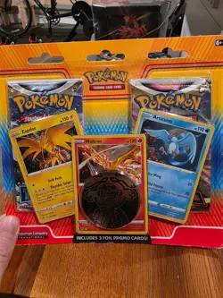 Pokemon TCG: Enhanced 2-Pack Blister Pack Articuno, Zapdos, & Moltres - Image 1