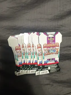 Get 10 sealed Pokemon TCG Scarlet & Violet Paldea Evolved Booster Pack sets. - Image 3