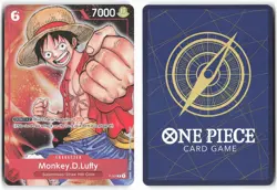 Monkey.D.Luffy P-001 Foil BANDAI CARD GAMES Fest. 23-24 One Piece Card - Image 1
