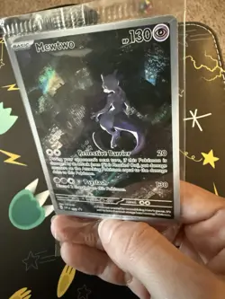 Pokemon TCG Mewtwo 052 Black Star Promo 151 Premium Collection Sealed Holo NM - Image 3