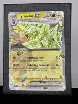 Tyranitar Ex OBF 066/197 Obsidian Flames Double Rare Holo Card Pokemon TCG NM - Image 1