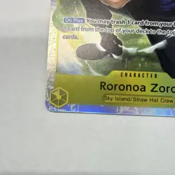 Bandai One Piece CCG Roronoa Zoro OP15-113 OP-15 Eng Alt Art Foil SR 4/6000 - Image 4