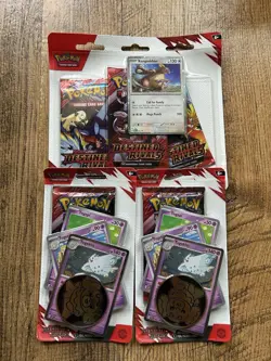 Pokemon Destined Rivals 3-Pack Blister Kangaskhan & LOT OF 2 Togekiss Blister - Image 1